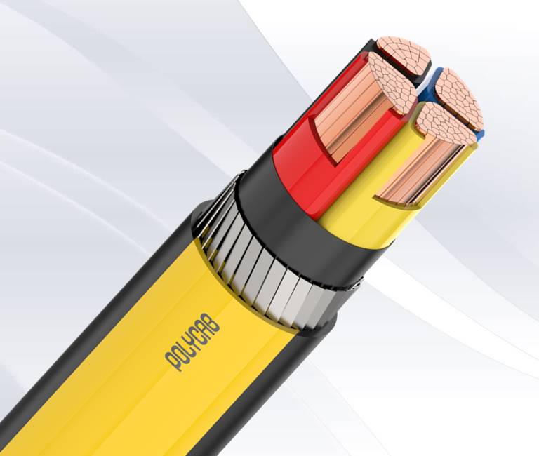 Polycab Copper Armored Cables in all sqmm