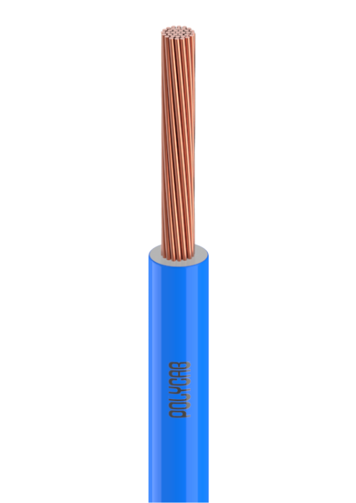 Polycab Single Core Multi Stranded Copper Flexible FR Wire