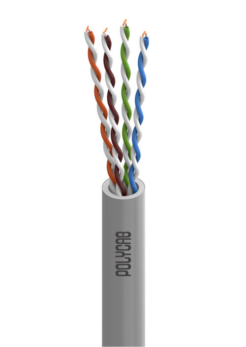 Polycab CAT-6 UTP Unarmoured LAN Cable