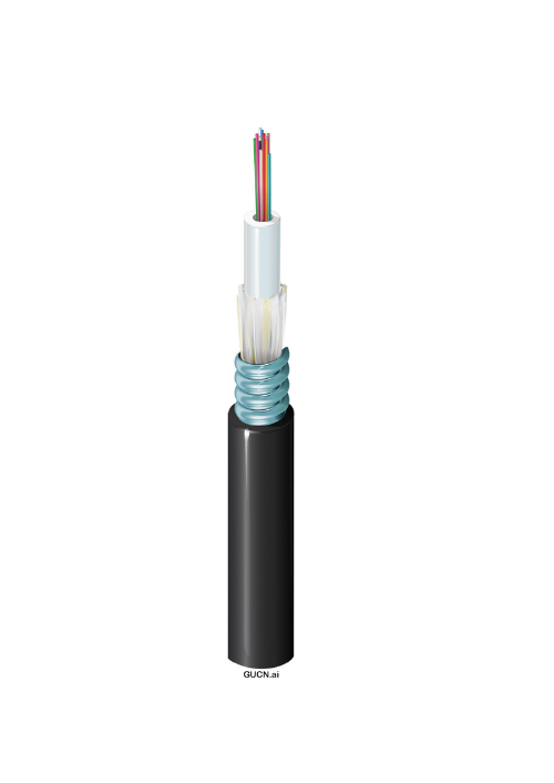 Belden BAGU12QA006FBK, 6 Core Single Mode Armoured Optical Fiber Cable